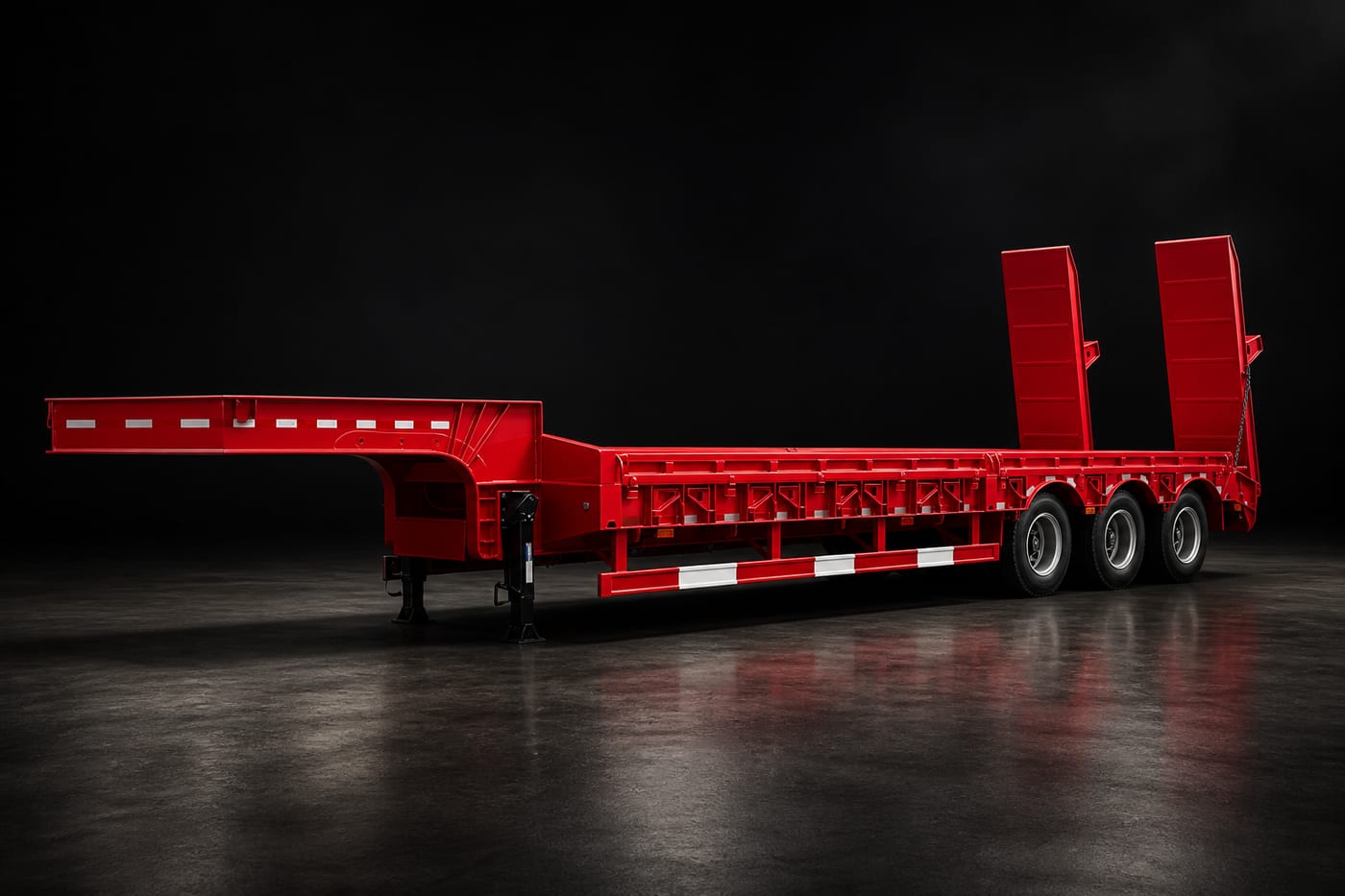 Lowbed semi-trailer